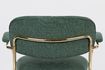 Miniature Jolien Lounge chair with gold and dark green armrests 4