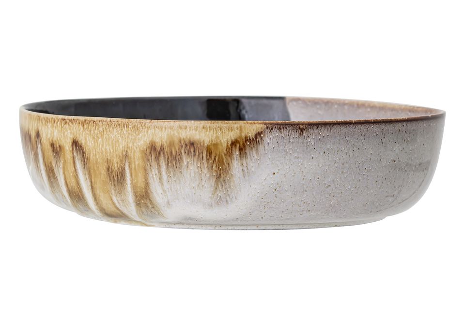 Jules salad bowl in multi-coloured stoneware - 3