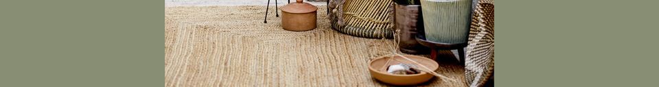Material Details Jute carpet Nejan