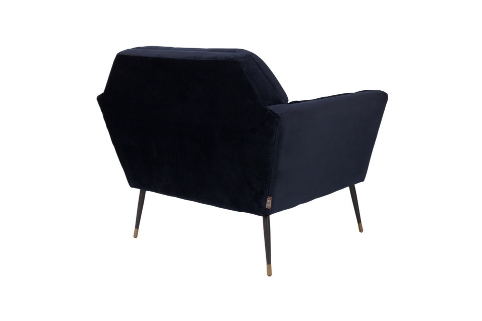 Kate Deep blue armchair - 5