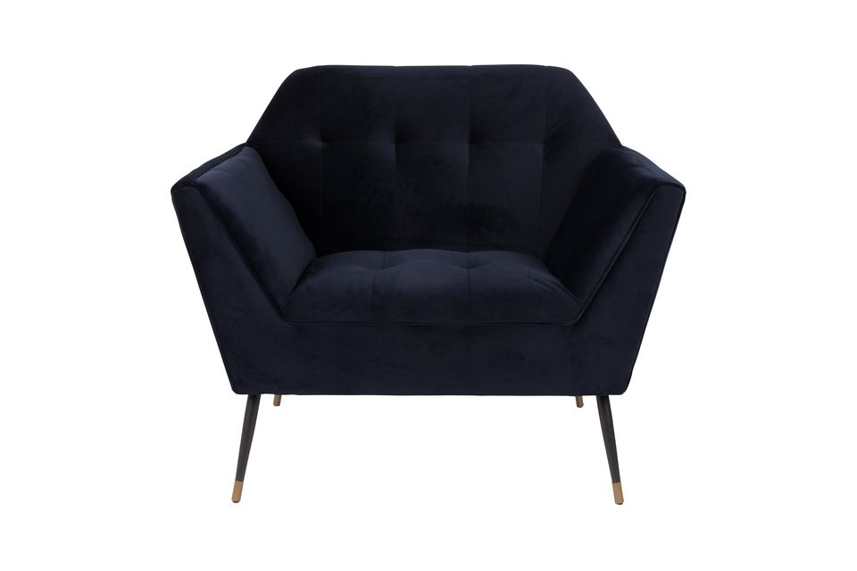 Kate Deep blue armchair - 7
