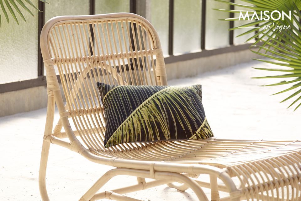 Kim rattan Chaise longue Pomax