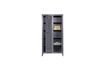 Miniature Kluis grey wooden cabinet 9