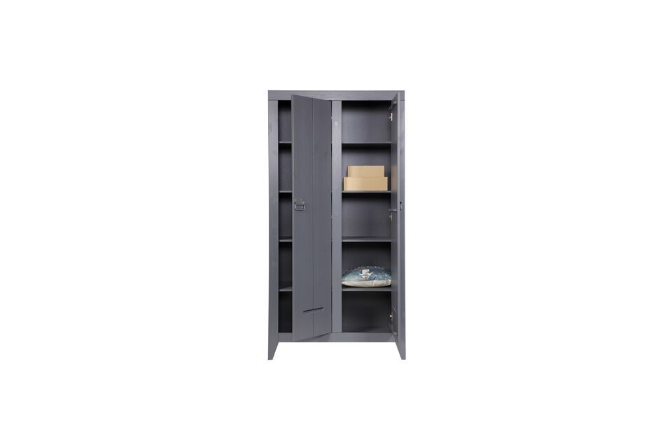 Kluis grey wooden cabinet - 7