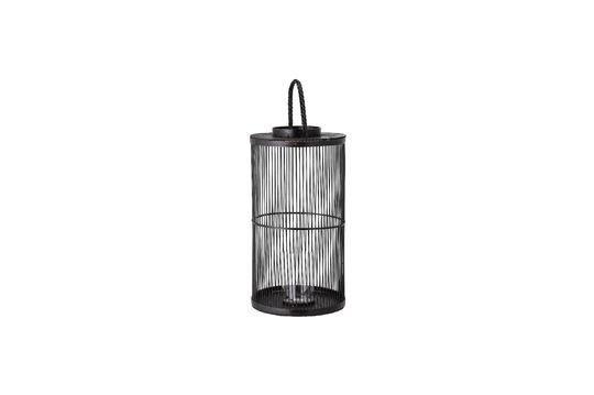 Lantern with black glass Effie