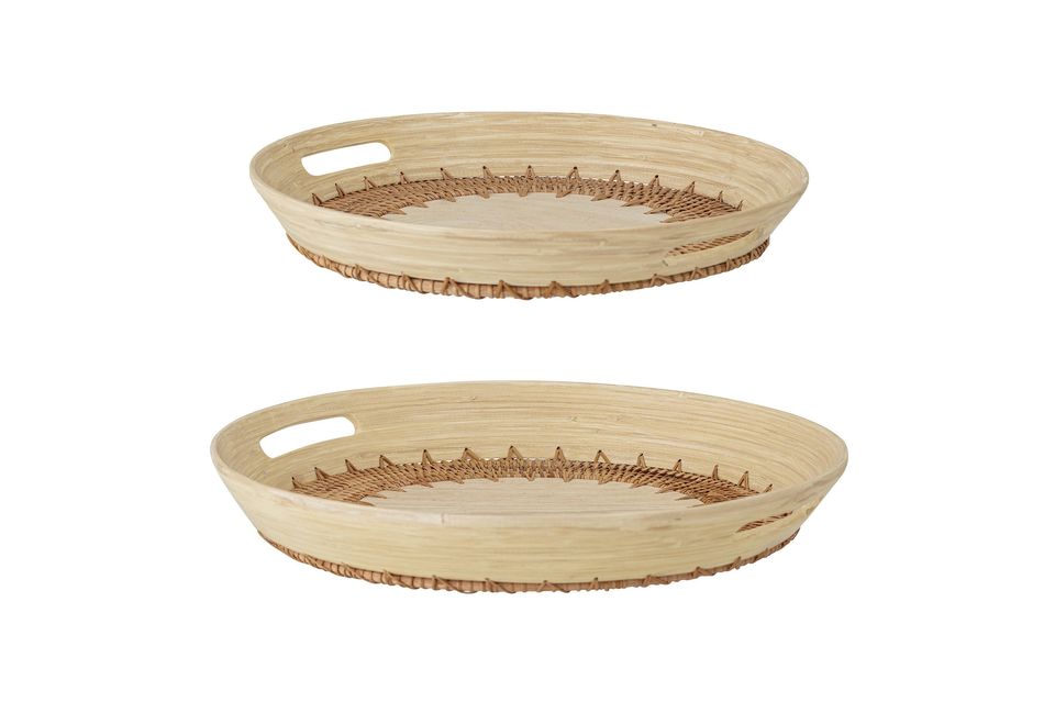 Lany bamboo trays Bloomingville