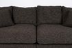 Miniature Large 3 seater sofa in brown fabric Sense 2