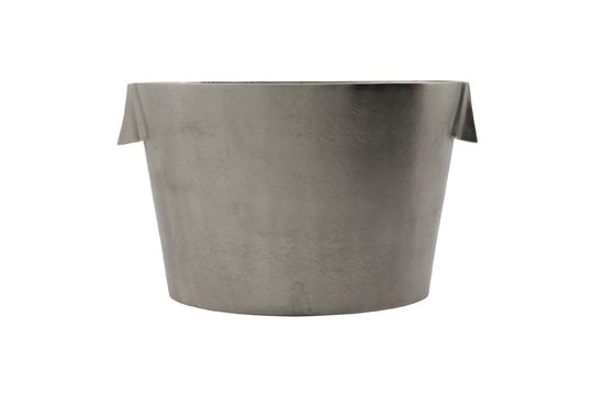 Large aluminum champagne bucket Buck