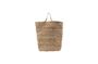 Miniature Large beige hemp basket Mira Clipped