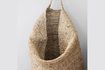 Miniature Large beige hemp basket Mira 2