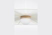 Miniature Large beige iron pendant light Belle Pendant 9