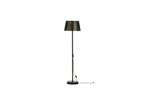 Large black and gold metal floor lamp Keto