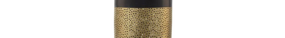 Material Details Large black and gold metal hanging lamp Tirsa