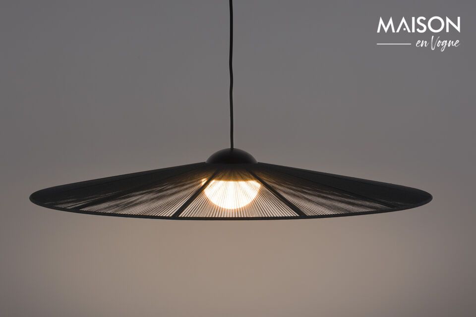 Large black iron pendant light Belle Pendant Zuiver
