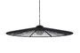 Miniature Large black iron pendant light Belle Pendant Clipped