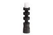 Miniature Large black mango wood candle holder Midi 4