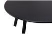 Miniature Large black metal coffee table Iron 5