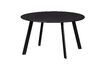 Miniature Large black metal coffee table Iron 1