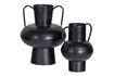 Miniature Large black metal vase Vere 4