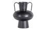 Miniature Large black metal vase Vere Clipped