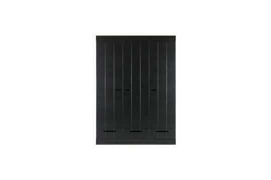 Large black wood cabinet Connect Clipped