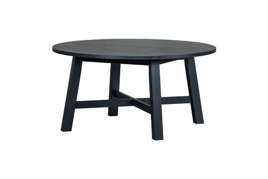 Large black wooden table Benson Clipped