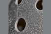Miniature Large candleholder in Artie grey clay 3
