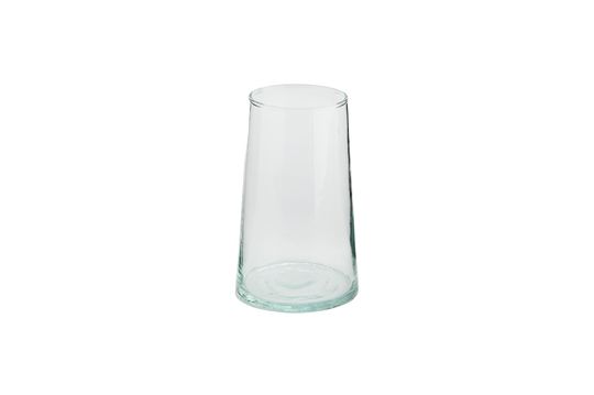 Large clear glass water glass Balda Clipped