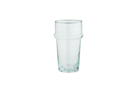 Large clear glass water glass Beldi Clipped