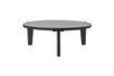 Miniature Large coffee table in black mango wood Bali 1