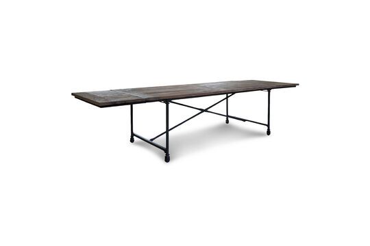 Large extendable Upholsterer's table Clipped
