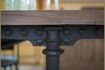 Miniature Large extendable Upholsterer's table 3