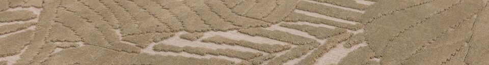 Material Details Large fabric carpet plant design Naya