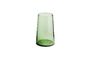 Miniature Large green glass water glass Balda Clipped