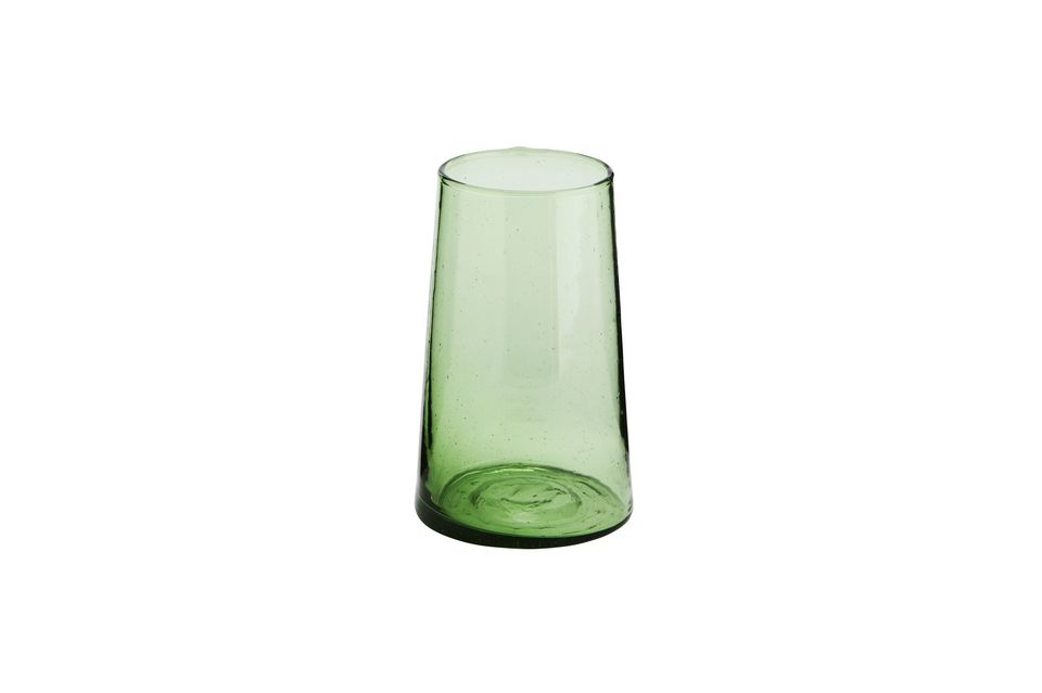 Large green glass water glass Balda Madam Stoltz