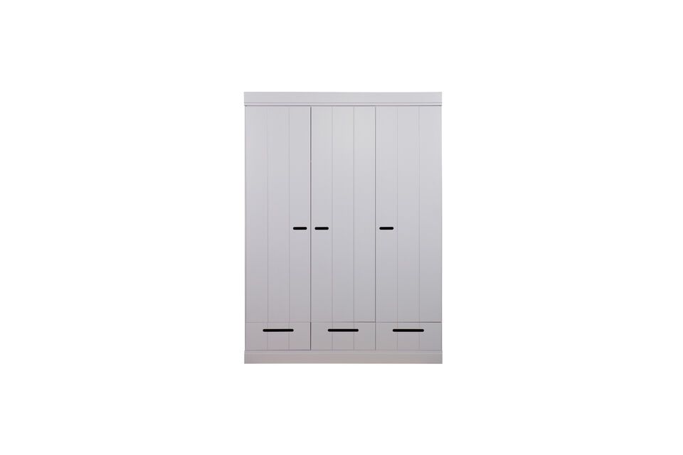 Large grey wood cabinet Connect Woood