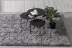 Miniature Large light grey and black polyester carpet Nové 2