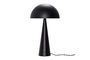 Miniature Large table lamp in black metal Mush Clipped