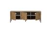 Miniature Large tv cabinet in beige oak wood New 5