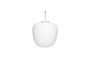 Miniature Large white glass ceiling lamp Muse Clipped