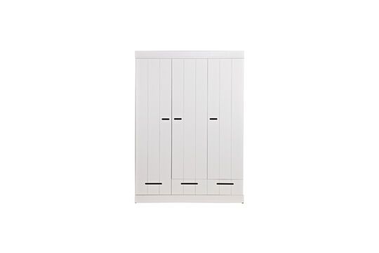Large white wood cabinet Connect Clipped