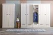 Miniature Large white wood cabinet Connect 2