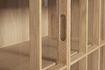 Miniature Large wooden wardrobe in beige Shoji 4