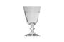 Miniature Laurier Engraved wine glass Clipped