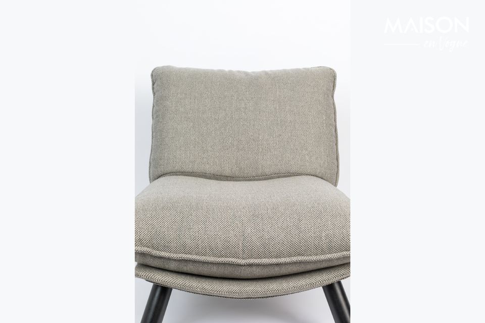 Lazy Sack Lounge chair light grey - 4