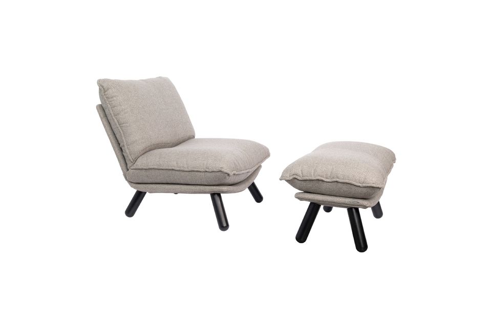 Lazy Sack Lounge chair light grey - 6