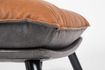 Miniature Lazy Slack Li Brown pouf 6