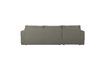 Miniature Left corner sofa in light grey fabric Bar 5