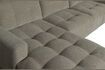 Miniature Left corner sofa in light grey fabric Bar 6