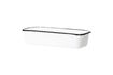 Miniature Leojac white serving dish in pewter 1